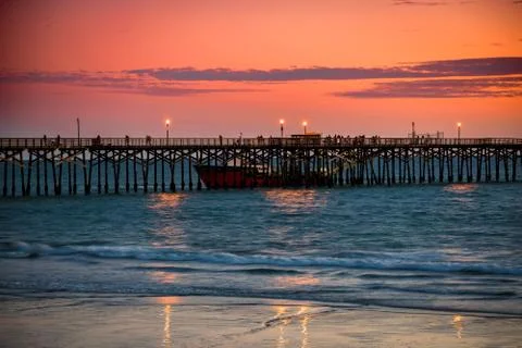 Seal Beach Foto stock