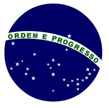 Seal of Brazil Stock Illustration