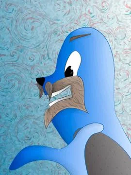 Seal cartoon  vector Stock Illustration