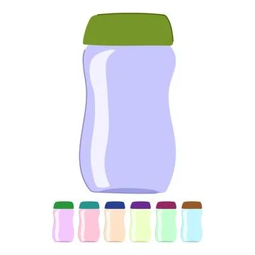 Seal coffee jar vector cartoon graphic Stock Illustration