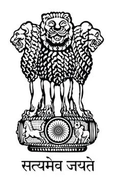 Seal of India. vector State emblem, coat of arms イラスト素材