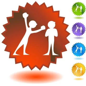 Seal set - arguing Stock Illustration