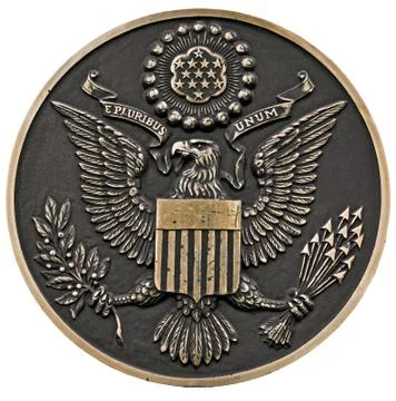 Seal of the us Stock Photos