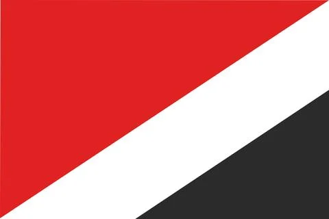 Sealand flag pattern background. Realistic national flag design. Abstract v.. Illustrazione stock