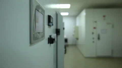 Sealed door Stock Footage 36647188