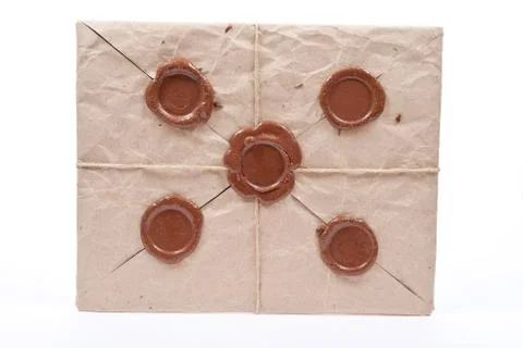 Sealed envelope Stock Photos