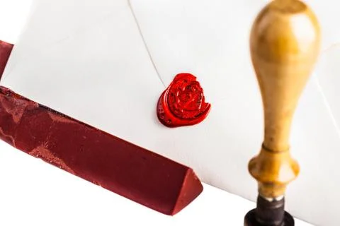 Sealed envelope Stock Photos