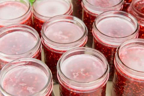 Sealed preserves Stock Photos