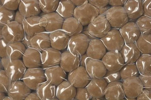 Sealed Tapioca Pearls Stock Photos