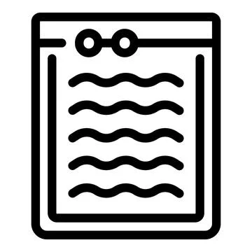Sealer bag icon outline vector. Food small イラスト素材