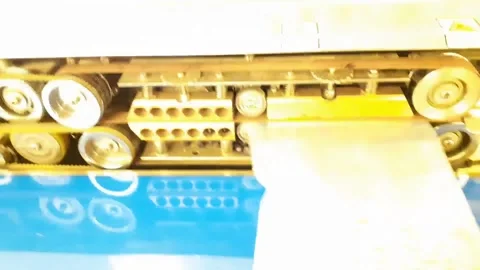 Sealing and packing Machine 3 Stock Footage 134649505