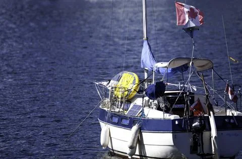 Sealing boat. Stock Photos