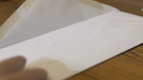 Sealing Envelope and Mail Vidéo 116843775