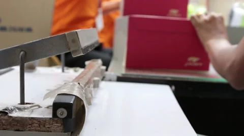 Sealing plastic bag Stock Footage 48532811