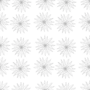 Seamelss feathers light template vector background pattern Foto stock