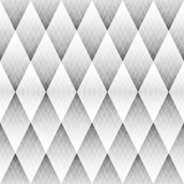 Seamles Gradient Rhombus Grid Pattern. Abstract Geometric Background Design 스톡 일러스트