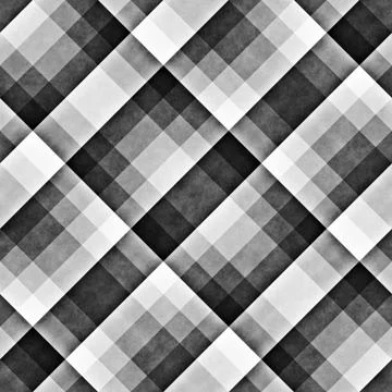 Seamles Gradient Rhombus Grid Pattern. Abstract Geometric Background Design Illustrazione stock
