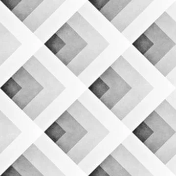Seamles Gradient Rhombus Grid Pattern. Abstract Geometric Background Design Illustrazione stock