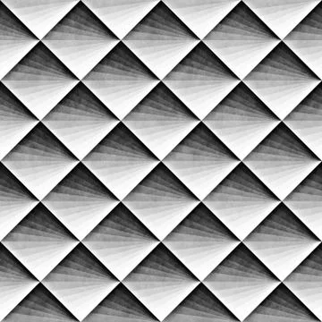 Seamles Gradient Rhombus Grid Pattern. Abstract Geometric Background Design Illustrazione stock