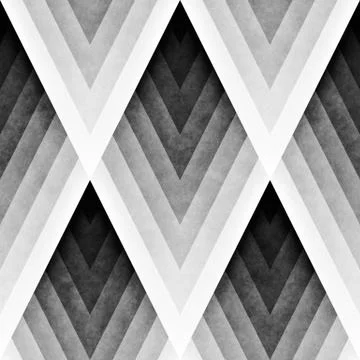 Seamles Gradient Rhombus Grid Pattern. Abstract Geometric Background Design イラスト素材