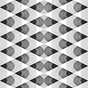 Seamles Gradient Rhombus Grid Pattern. Abstract Geometric Background Design Illustrazione stock