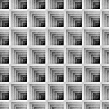 Seamles Gradient Rhombus Grid Pattern. Abstract Geometric Background Design Illustrazione stock