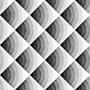 Seamles Gradient Rhombus Grid Pattern. Abstract Geometric Background Design イラスト素材