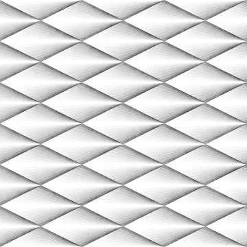 Seamles Gradient Rhombus Grid Pattern. Abstract Geometric Background Design Illustrazione stock