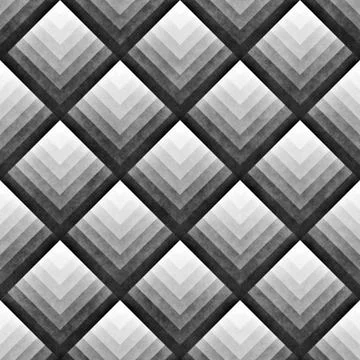 Seamles Gradient Rhombus Grid Pattern. Abstract Geometric Background Design Illustrazione stock