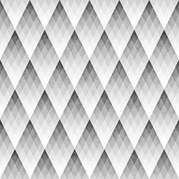 Seamles Gradient Rhombus Grid Pattern. Abstract Geometric Background Design Illustrazione stock