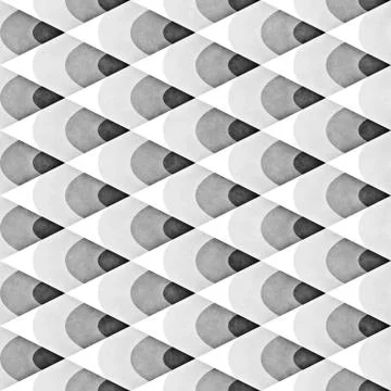 Seamles Gradient Rhombus Grid Pattern. Abstract Geometric Background Design Illustrazione stock