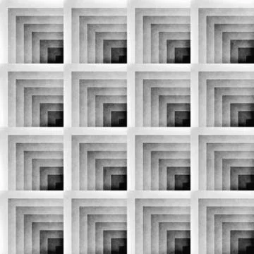 Seamles Gradient Rhombus Grid Pattern. Abstract Geometric Background Design Illustrazione stock