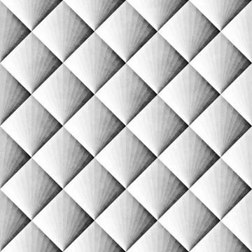 Seamles Gradient Rhombus Grid Pattern. Abstract Geometric Background Design Illustrazione stock