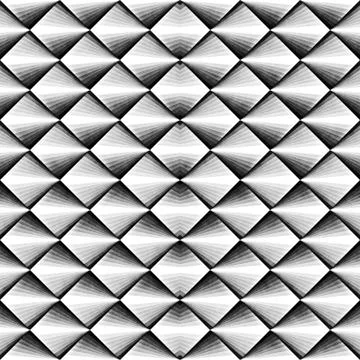 Seamles Gradient Rhombus Grid Pattern. Abstract Geometric Background Design 스톡 일러스트