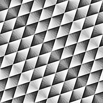Seamles Gradient Rhombus Grid Pattern. Abstract Geometric Background Design イラスト素材