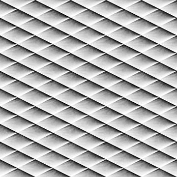 Seamles Gradient Rhombus Grid Pattern. Abstract Geometric Background Design Stock Illustration