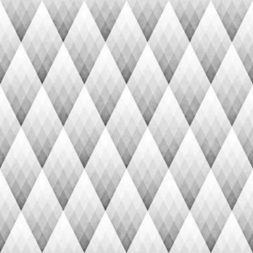 Seamles Gradient Rhombus Grid Pattern. Abstract Geometric Background Design Stock Illustration