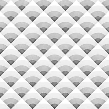 Seamles Gradient Rhombus Grid Pattern. Abstract Geometric Background Design イラスト素材
