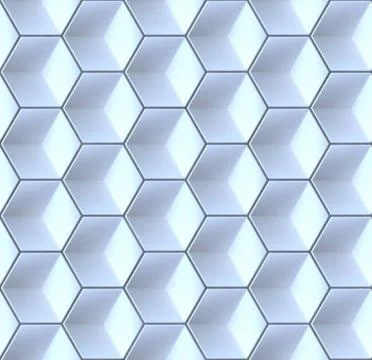Seamles hexagonal abstract background 3D Seamles hexagonal abstract backgr... Stock Photos
