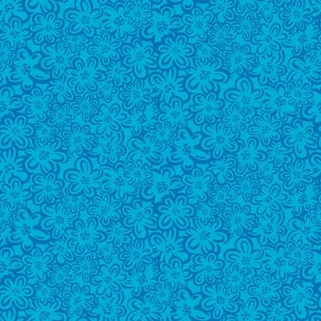 Seamles pattern ditsy small flower.Hand drawn print of textile.Vintage floral Stock Illustration