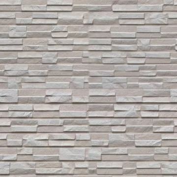 Seamles pattern of stone grey wall panels Stock Photos