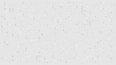 Seamless 2D shapes and numbers.Looping HUD UI. PNG Alpha. 2GFX for 3D texturing Stock Footage 261701283