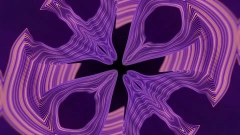Seamless 3D animation of a cross-shaped figure rotating in space Stock-Footage 331847198