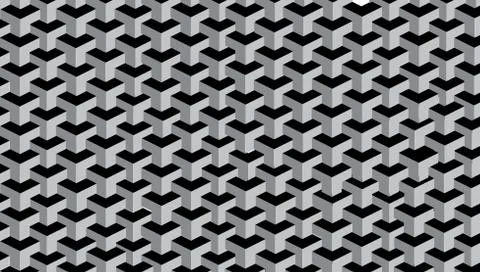Seamless 3d design or pattern isolated.Used in many ways for editing in photo Stock Illustration