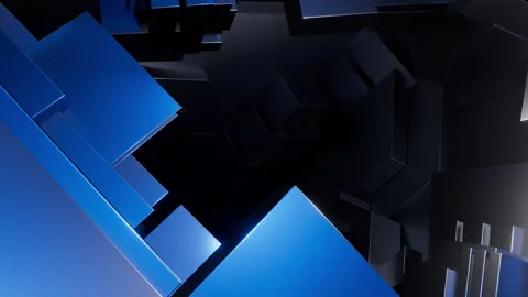 A seamless 3D looping animation of a flight through an endless Stock Footage 325744002