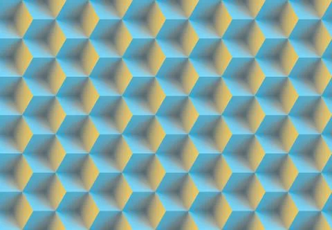 Seamless 3d pattern Stock Illustration