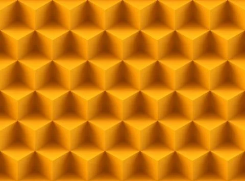 Seamless 3d pattern Stock Illustration