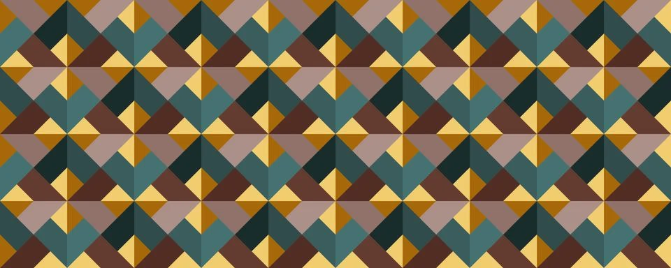 Seamless 3D pattern. Optical illusions. Op Art. Wrapping. Stock Illustration