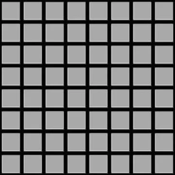 Seamless 3d texture of cube black glossy maze on grey seamless 3d texture ... Stock Photos