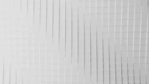Seamless 3d video animation of waving pattern of repeating square texture 스톡 동영상 148537419